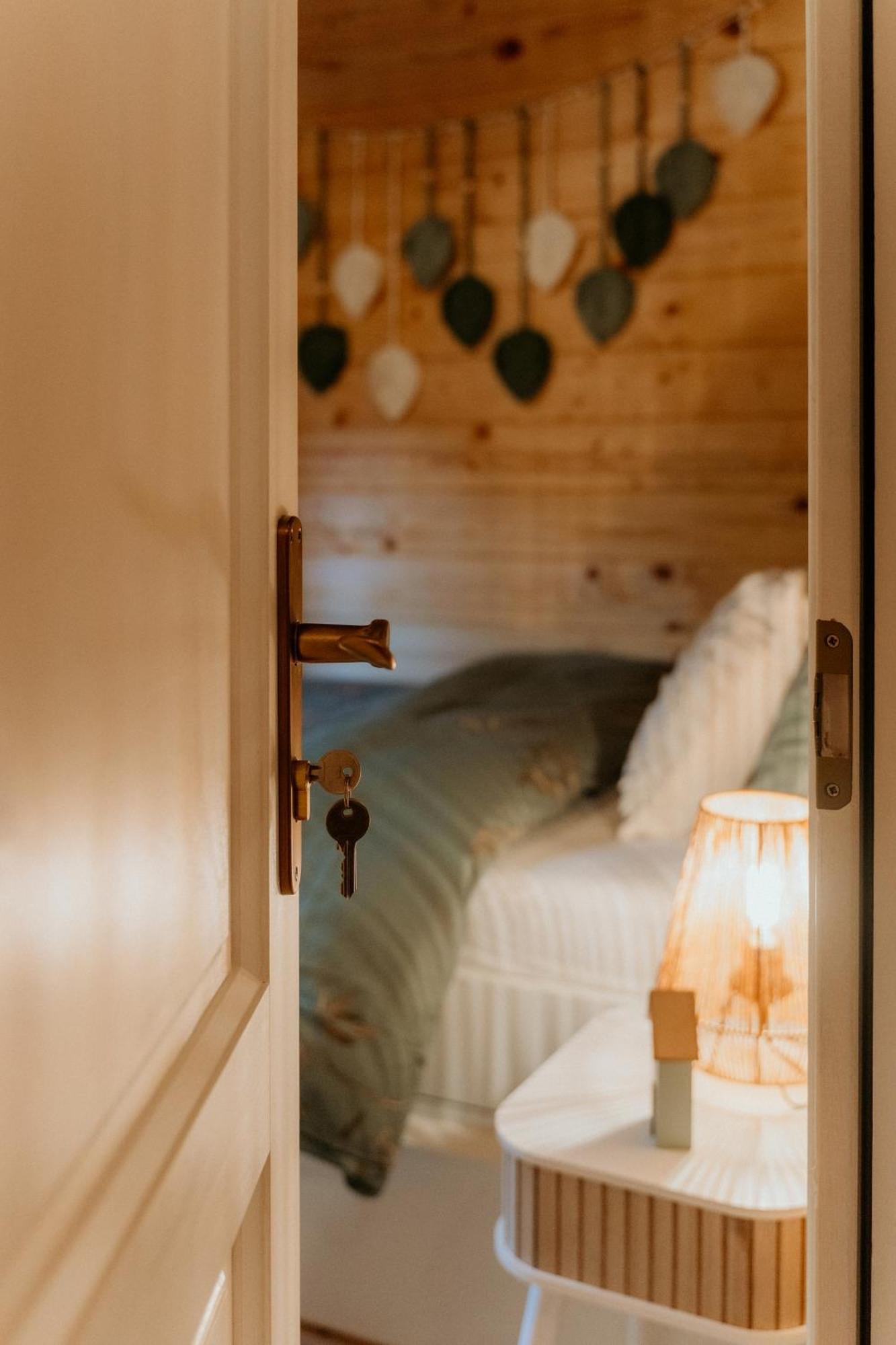 Romantisch Wellness Boshuisje Met Sauna & Hottub Meijel Ngoại thất bức ảnh